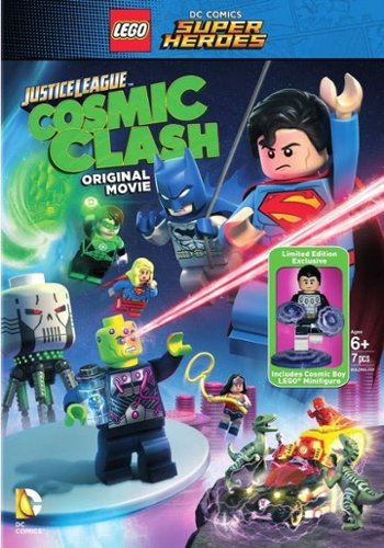 LEGO DC Comics Super Heroes: Justice League: Cosmic Clash (DVD + Toy) [DVD] [Standard]-Front_Standard 