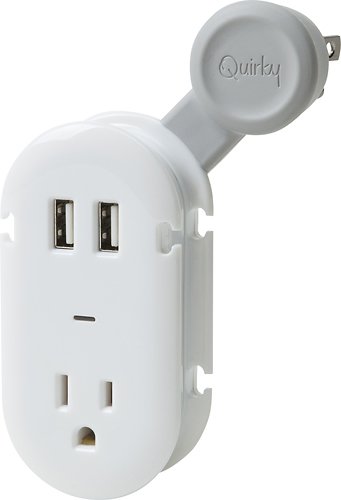  Quirky - Contort Power USB and AC Power Supply - White
