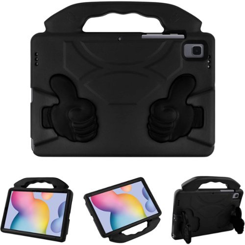 SaharaCase KidProof Carry Series Case for Samsung Galaxy Tab S6 Lite - Black GLOBAL SHIPPING