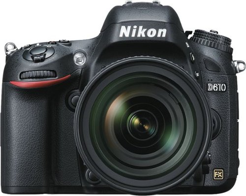 Nikon - D610 DSLR Camera with 24-85mm VR Lens - Black