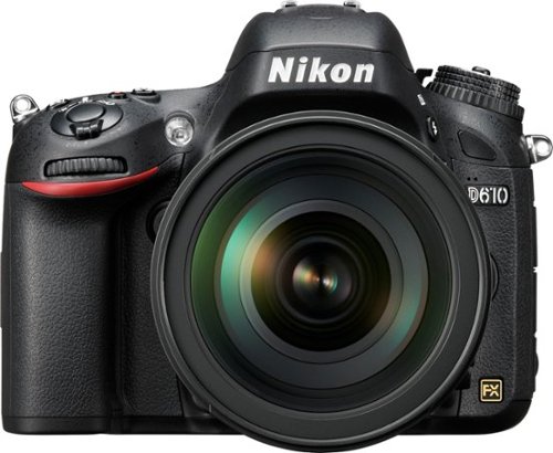  Nikon - D610 DSLR Camera with 28-300mm VR Lens Kit - Black