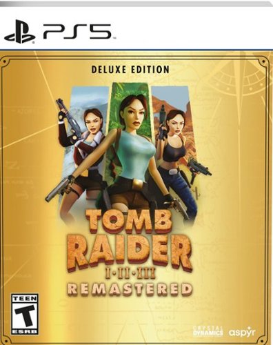 Tomb Raider I-III Remastered Starring Lara Croft Deluxe Edition - PlayStation 5
