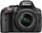 Nikon - D5300 DSLR Camera with 18-55mm VR Lens - Black-Front_Standard