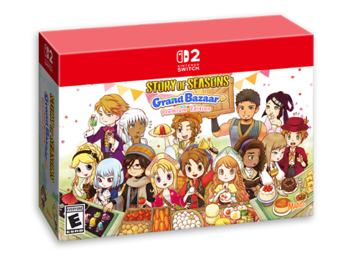 XSEED Games Story of Seasons: Grand Bazaar: Premium Edition - Nintendo Switch 2 INTERNATIONAL SHIPPING