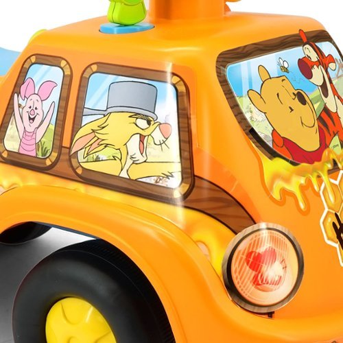 Kiddieland My First Adventure Ride-On: Pooh Honey Van GLOBAL SHIPPING