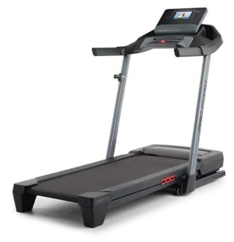 ProForm - Carbon T7 Smart Treadmill with 7” HD Touchscreen, 30-day iFIT Family Membership Included - Black-Front_Standard 