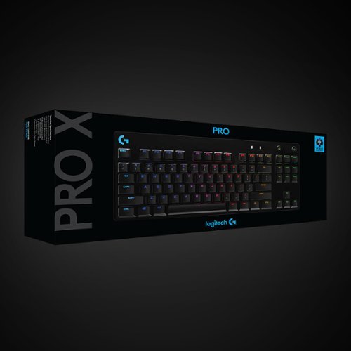 Logitech G PRO TKL Wired Mechanical GX Blue Clicky Switch Gaming