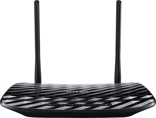  TP-Link - AC750 Dual-Band Wi-Fi Router - Black