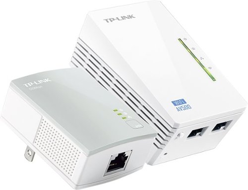  TP-Link - N300 Wi-Fi Extender Starter + AV500 Powerline Adapter Kit