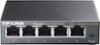 TP-Link - 5-Port 10/100/1000 Mbps Gigabit Smart Ethernet Metal Switch - Gray-Front_Standard