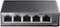 TP-Link - 5-Port 10/100/1000 Mbps Gigabit Smart Ethernet Metal Switch - Gray-Front_Standard 