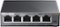 TP-Link - 5-Port 10/100/1000 Mbps Gigabit Smart Ethernet Metal Switch - Gray-Front_Standard