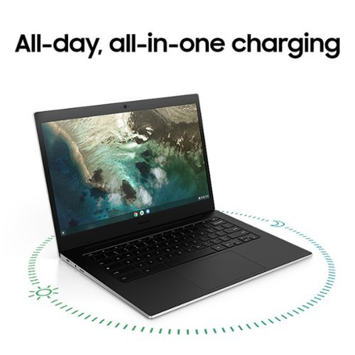 Samsung Galaxy Chromebook Go - 14 LED Laptop - Intel Celeron- 4GB Memory - 128GB Storage - Silver WORLDWIDE DELIVERY