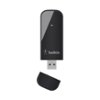 Belkin - Dual-Band Wireless-N USB Network Adapter - Black-Front_Standard