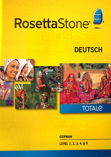  Rosetta Stone Version 4 TOTALe: German Levels 1 - 5