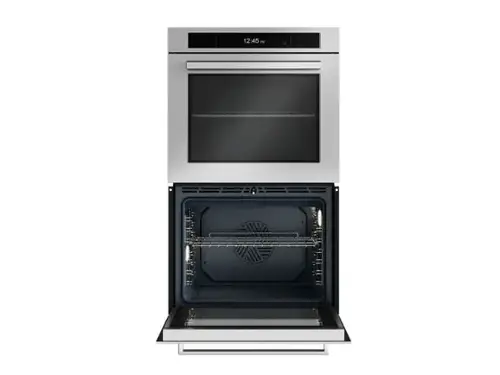 Front. Bertazzoni - 30" Professional Series 9.6 Cu. Ft. Convection Wall Oven - Stainless steel - Stainless Steel.