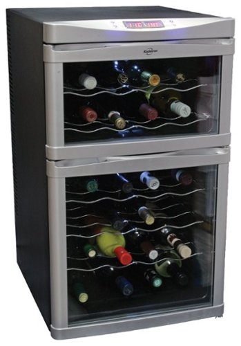  Koolatron - 24-Bottle Wine Cooler - Black