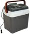 Koolatron - Fun Kool 26-Quart 12V Portable Cooler - Gray/Red-Angle_Standard