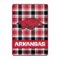 Pegasus - Arkansas Razorbacks 66" x 95" Oversized Plaid FAN-mily Ultra Cozy Blanket - Multicolor-Front_Standard