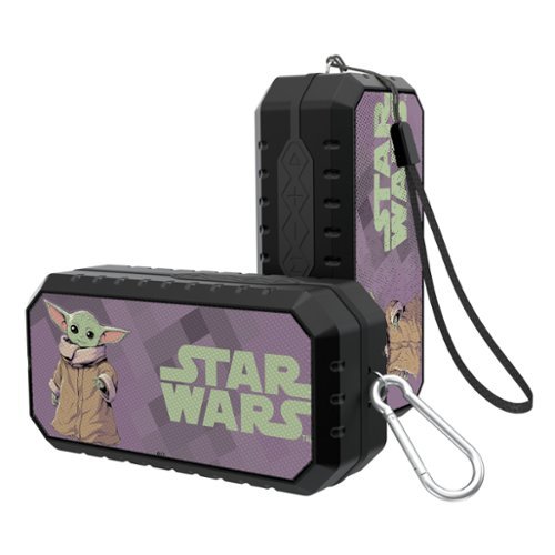 Keyscaper - Star Wars: The Mandalorian Color Block Bluetooth Speaker - Grogu-Front_Standard 