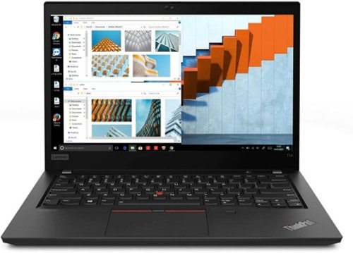 Lenovo - ThinkPad T14 Gen 2 Certified Refurbished 14.0", Intel Core i7-1165G7, 16GB RAM, 256GB SSD Retina Laptop - Black