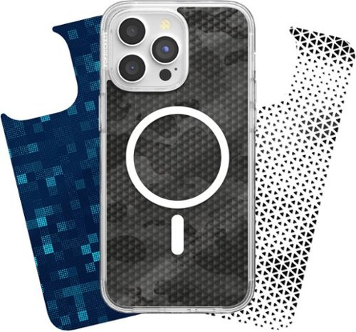 PopSockets - Looks iPhone 15 Pro Swappable Graphic Case Inserts (3 per pack) - compatible with PopSockets PopCase only - Geo Bundle