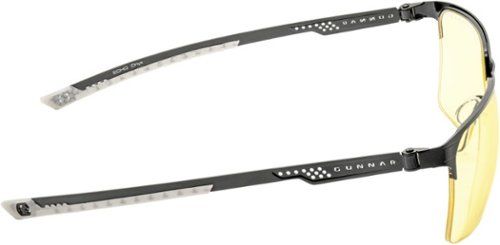 GUNNAR Echo Pro eSports Performance Level Computer Glasses with Blue Light Reduction, Amber Lenses - Onyx WORLDWIDE DELIVERY