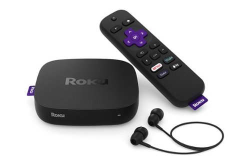 Refurbished Excellent - (Renewed) Roku Ultra | The Ultimate Streaming Device 4K/HDR/Dolby Vision/Atmos, Rechargeable Roku Voice Remote Pro - Black-Front_Standard 