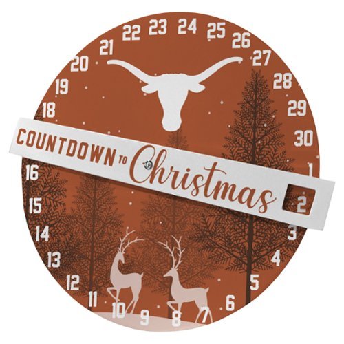 Pegasus - Texas Longhorns Countdown to Christmas Wall Sign - Multicolor-Front_Standard 