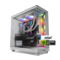 NZXT - Player: Two - Gaming Desktop - Intel Core i7-14700KF - 32GB RAM - NVIDIA GeForce RTX 4070 Ti Super - 2TB NVMe SSC - White-Front_Standard