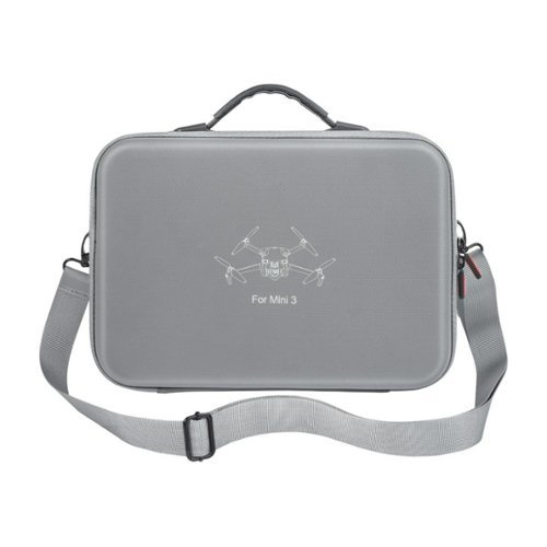 StartRC - Gray Carrying Case for DJI Mini 3 Pro and Mini 3 Drone-Front_Standard 