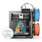 Flashforge - AD5X Multi-Color 3D Printer, 4-Color IFS, Auto Leveling, Max 600mm/s High Speed Printing, 220×220×220mm - Black-Front_Standard