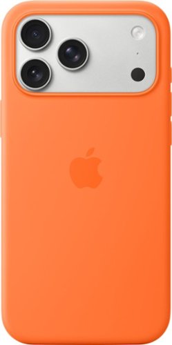 iPhone 17 Pro Max シリコンケース オレンジ iPhone 17 Pro Max シリコンケース スタンド＆カメラコントロール