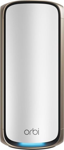 NETGEAR - Orbi 970 Series BE27000 Quad-band Mesh Wi-Fi 7 Satellite – - White - image 9