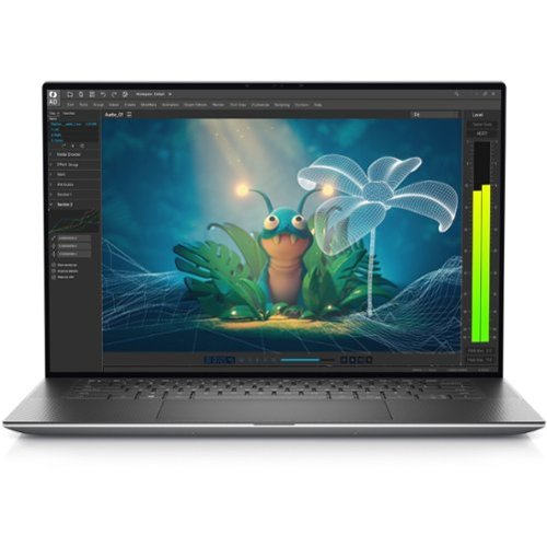 Dell - Precision 5000 15.6" Laptop - Intel Core i7 - 16GB Memory - NVIDIA RTX A1000 - 512GB SSD - Aluminum Titan Gray-Front_Standard 