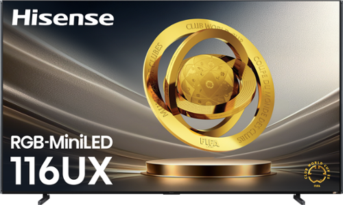 Hisense - 116" Class UX Series RGB-MiniLED 4K UHD HDR Smart Google TV (2025)