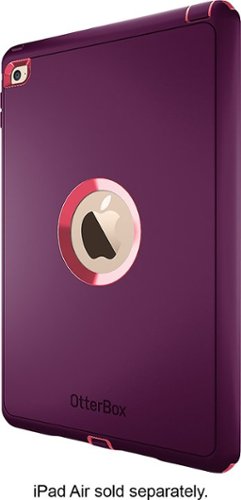  OtterBox - Defender Series Case for Apple® iPad® Air 2 - Purple/Pink