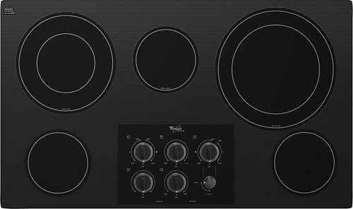 Whirlpool - 36&quot; Built-In Electric Cooktop