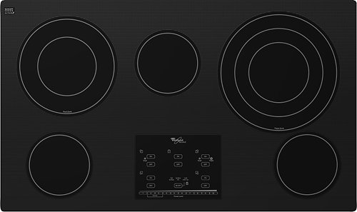  Whirlpool - 36&quot; Built-In Electric Cooktop