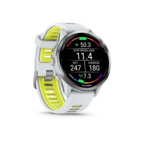 Garmin Forerunner 970 GPS Smartwatch 47 mm Titanium - Titanium with Whitestone Case - (2025) WHERE TO BUY