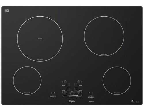  Whirlpool - 30&quot; Built-In Electric Induction Cooktop - Black