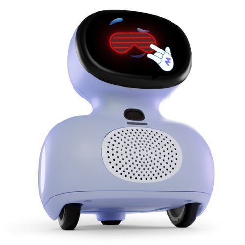 Mini: AI Robot for Kids with 30-Day Miko Max|Voice Play, STEAM Activities, Games & Stories| Gift Ages 5–10 - Purple-Front_Standard 