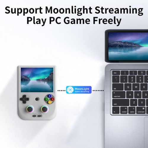 Anbernic RG406V 4 IPS Touchscreen Retro Gaming Handheld - Android 13 - Unisoc T820 - 8GB RAM with 128GB SSD - Gray SHOP ONLINE