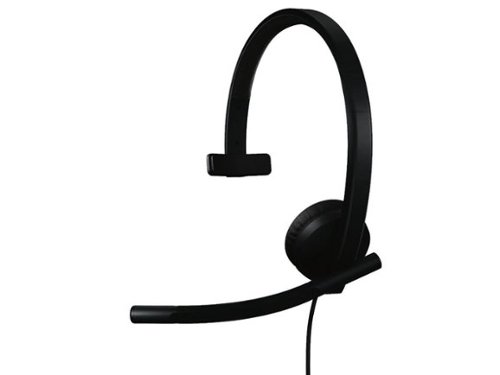 Logitech - H570e USB Headset with Mic, Noise-Canceling, for PC/Mac, Teams Certified-Front_Standard 