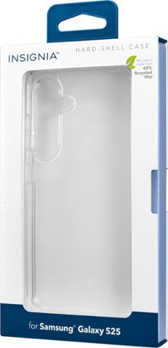 Insignia™ Hard-Shell Case for Samsung Galaxy S25 - Clear BUY IN AUSTRALIA