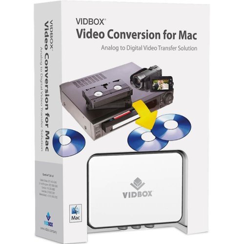VIDBOX - Video Conversion for Mac - Black/White
