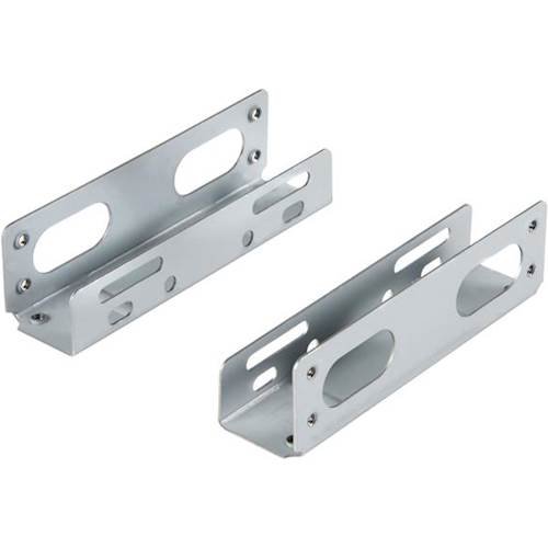 StarTech.com - 3.5" Universal Hard Drive Mounting Bracket Adapter for 5.25" Bay - silver