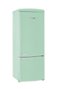 Unique Appliances - Classic Retro 16.7 cu.ft Bottom Freezer Counter Depth Refrigerator - Summer Mint Green-Front_Standard
