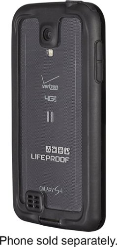  LifeProof - nüüd Case for Samsung Galaxy S 4 Cell Phones - Black/Clear