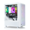 Thermaltake - Quartz i350 R4 Gaming Desktop - 14th Gen Intel Core i5-14400F - 16GB Memory - NVIDIA GeForce RTX 3050 - 1TB NVMe M.2 - White-Front_Standard